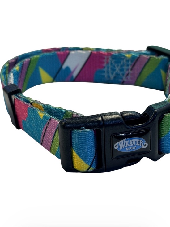 Weaver Pet Other - Weaver Pet Multicolor Dog Collar Neon Blue, Pink, Green Size Medium 13”-19” neck